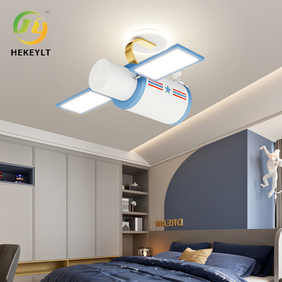 Cartoon Plane Phòng trẻ em Đèn trần thông minh đầy đủ quang phổ LED Bảo vệ mắt Đèn phòng ngủ