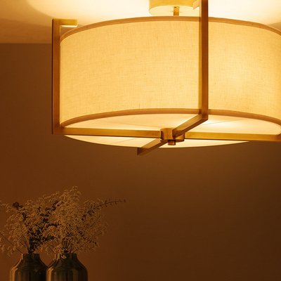 Đèn đơn giản Post Modern Mỹ Phòng ngủ phòng ngủ Chiếc đèn trần phòng khách sạn Đèn sáng tạo