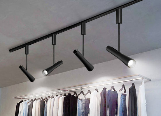 Chiếu sáng theo dõi LED 85V 265V hiện đại cho cửa hàng quần áo