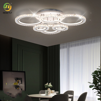 Đèn LED âm trần tròn hiện đại phòng ngủ gắn trên bề mặt H170mm