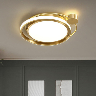 Đèn trần LED đồng acrylic Trang trí trong nhà dân dụng