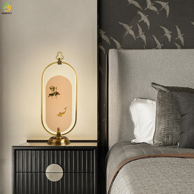 Đèn bàn hiện đại kiểu Bắc Âu đơn giản sáng tạo cho phòng ngủ đầu giường Khách sạn gia đình
