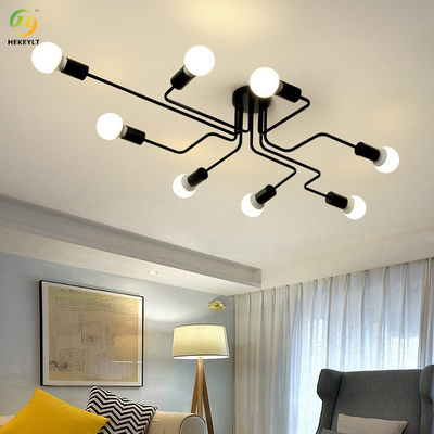 Đèn LED âm trần Bắc Âu bằng sắt E26 cho khách sạn / phòng khách / phòng trưng bày / phòng ngủ