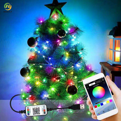 RGB ngoài trời không thấm nước dây đèn thần tiên Đèn LED thay đổi dây cho Giáng sinh