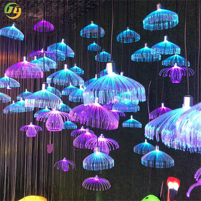Đèn sợi quang không thấm nước Jellyfish Máy phát điện RGB Ngoài trời trong nhà
