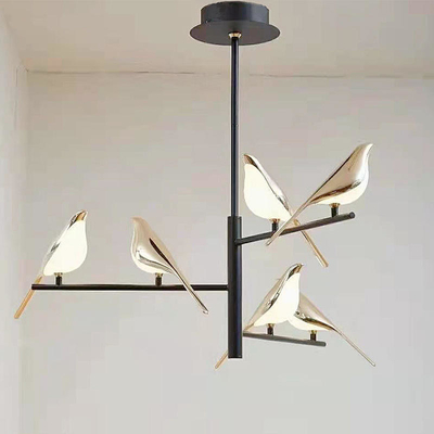 Đèn LED mặt dây chuyền hiện đại sáng tạo Phòng ăn Đèn chùm chim trang trí