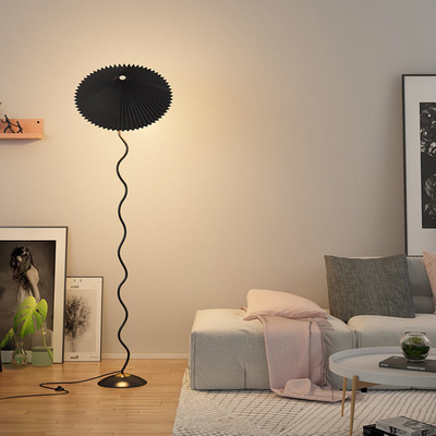 Đèn sàn tối giản bằng vải hiện đại sáng tạo cho phòng khách