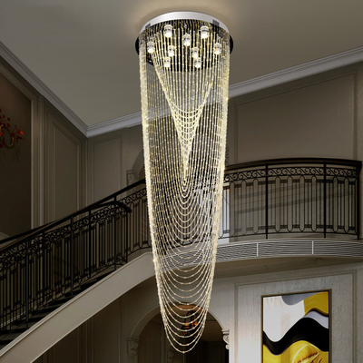 Sảnh khách sạn theo phong cách Ma-rốc hiện đại Treo đèn chùm pha lê lớn D40 / 50 / 60cm