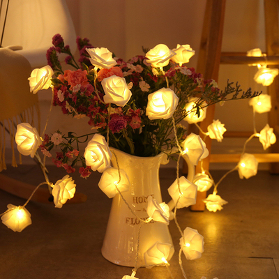 Chuỗi đèn hoa hồng LED Ngày lễ Giáng sinh Sinh nhật Trang trí đám cưới Chuỗi ánh sáng