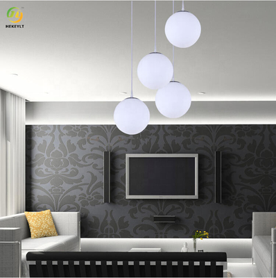 Đèn treo quả cầu thủy tinh trong nhà kiểu Bắc Âu cho nhà bếp Phòng ngủ Phòng khách