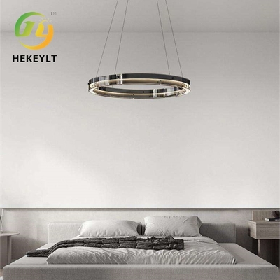 Phòng khách tối giản Đèn chùm tròn Phong cách sáng tạo hiện đại Đèn LED thủy tinh