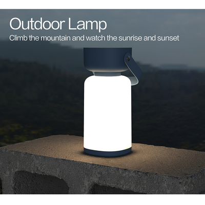 Đèn ngoài trời đơn giản không dây Đèn LED di động cảm ứng Đèn xung quanh Cắm trại Đèn đêm nhà