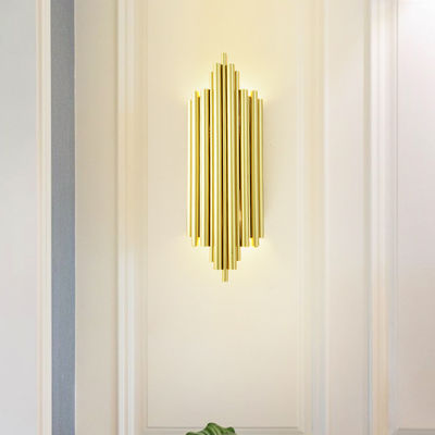 W27 * H40cm Gold Nordic PostM Đèn tường sang trọng hiện đại cho phòng ngủ