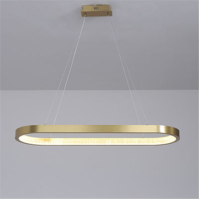 LED Aluminium + Acrylic treo Cát vàng Hiện đại, đơn giản Đèn chiếu sáng mặt dây chuyền