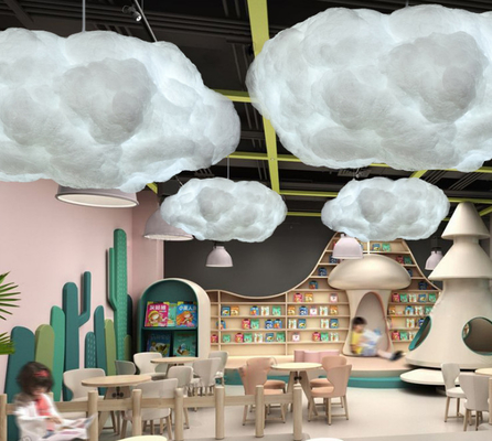 Phòng ngủ trẻ em Đèn chùm đám mây LED Mẫu giáo Đèn đám mây sáng tạo